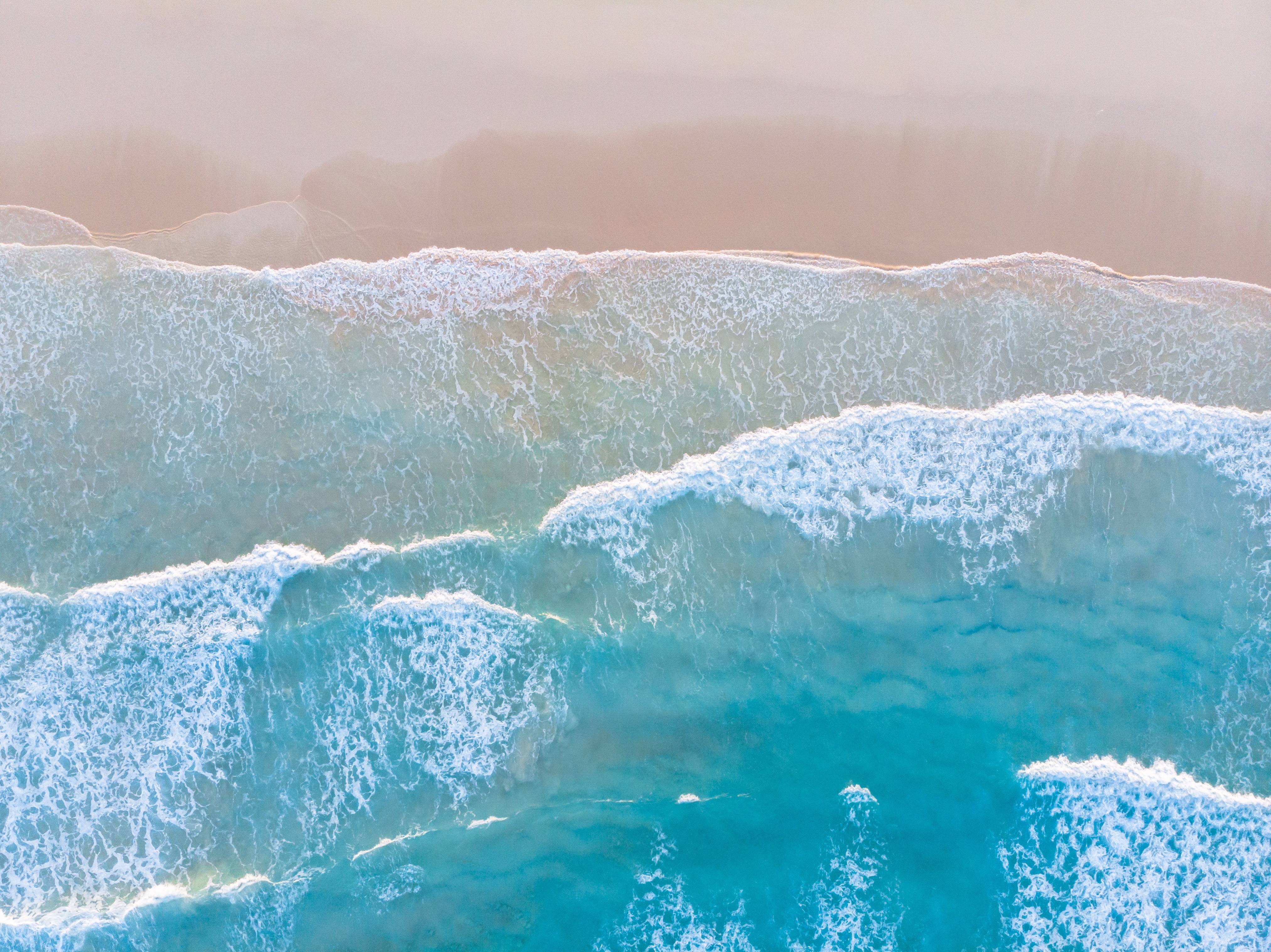 Beach aerial view